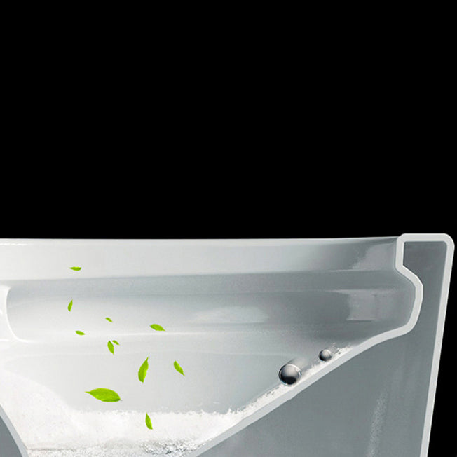 Modern Concealed Tank Toilet Bowl Siphon Jet Toilet with Slow Close Seat for Bathroom Clearhalo 'Bathroom Remodel & Bathroom Fixtures' 'Home Improvement' 'home_improvement' 'home_improvement_toilets' 'Toilets & Bidets' 'Toilets' 6127364