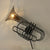 1 Light Saxophone Wall Sconce Lighting with Mesh Shade Vintage Black/Brass Iron Wall Mount Lamp for Bedroom Brass Clearhalo 'Art deco wall lights' 'Cast Iron' 'Glass' 'Industrial wall lights' 'Industrial' 'Middle century wall lights' 'Modern' 'Rustic wall lights' 'Tiffany' 'Traditional wall lights' 'Wall Lamps & Sconces' 'Wall Lights' Lighting' 612770