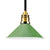Yellow/Blue/Green Tapered Shade Contemporary Metal 1 Bulb Living Room Hanging Pendant Light with Adjustable Cord Green Clearhalo 'Art Deco Pendants' 'Cast Iron' 'Ceiling Lights' 'Ceramic' 'Crystal' 'Industrial Pendants' 'Industrial' 'Metal' 'Middle Century Pendants' 'Pendant Lights' 'Pendants' 'Tiffany' Lighting' 61306