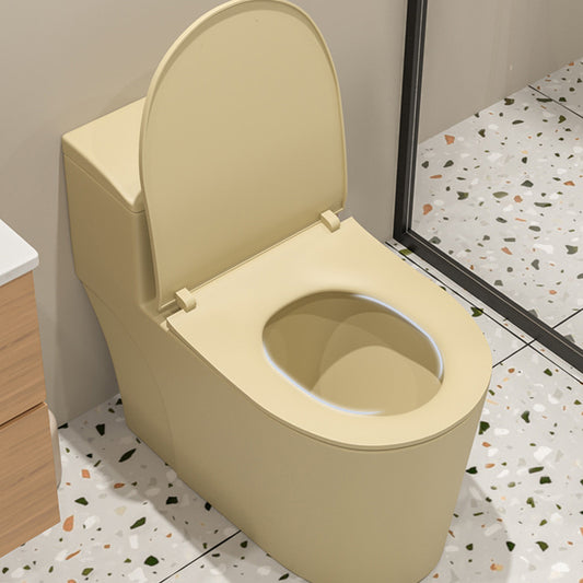 Traditional Skirted Toilet Floor Mount One-Piece Flush Toilet with Slow Close Seat Clearhalo 'Bathroom Remodel & Bathroom Fixtures' 'Home Improvement' 'home_improvement' 'home_improvement_toilets' 'Toilets & Bidets' 'Toilets' 6131321