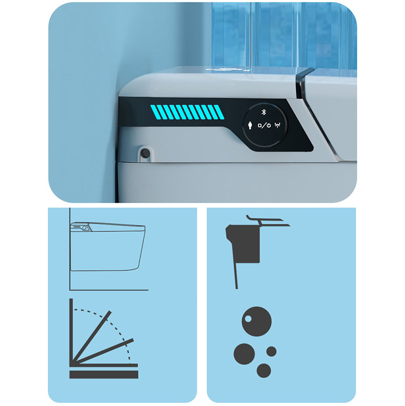 All-In-One Wall Mount Toilet Porcelain Contemporary Toilet Bowl Clearhalo 'Bathroom Remodel & Bathroom Fixtures' 'Home Improvement' 'home_improvement' 'home_improvement_toilets' 'Toilets & Bidets' 'Toilets' 6135576