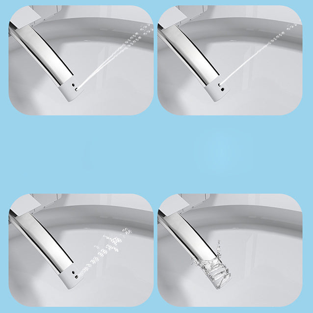 All-In-One Wall Mount Toilet Porcelain Contemporary Toilet Bowl Clearhalo 'Bathroom Remodel & Bathroom Fixtures' 'Home Improvement' 'home_improvement' 'home_improvement_toilets' 'Toilets & Bidets' 'Toilets' 6135588