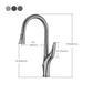Modern Kitchen Sink Faucet Brass Pulldown Sprayer Single Handle High Arch Pot Filler Clearhalo 'Home Improvement' 'home_improvement' 'home_improvement_kitchen_faucets' 'Kitchen Faucets' 'Kitchen Remodel & Kitchen Fixtures' 'Kitchen Sinks & Faucet Components' 'kitchen_faucets' 6136847