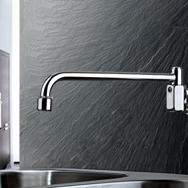 1-Hole Faucet Touchless Single Level Low Profile Pot Filler Kitchen Faucet Clearhalo 'Home Improvement' 'home_improvement' 'home_improvement_kitchen_faucets' 'Kitchen Faucets' 'Kitchen Remodel & Kitchen Fixtures' 'Kitchen Sinks & Faucet Components' 'kitchen_faucets' 6136992