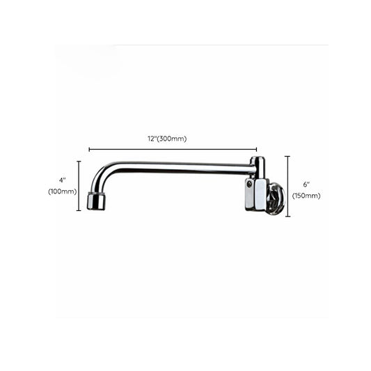 1-Hole Faucet Touchless Single Level Low Profile Pot Filler Kitchen Faucet Clearhalo 'Home Improvement' 'home_improvement' 'home_improvement_kitchen_faucets' 'Kitchen Faucets' 'Kitchen Remodel & Kitchen Fixtures' 'Kitchen Sinks & Faucet Components' 'kitchen_faucets' 6136998