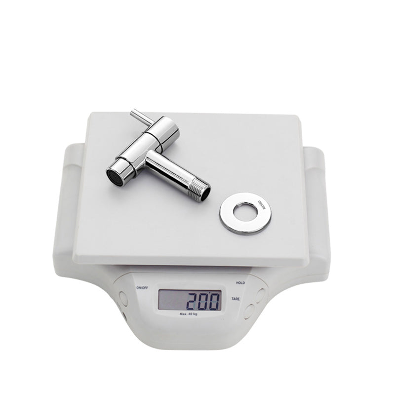 Contemporary Wall Mounted Bathroom Faucet Single Hole Low Arc Solid Brass Circular Faucet Clearhalo 'Bathroom Remodel & Bathroom Fixtures' 'Bathroom Sink Faucets' 'Bathroom Sinks & Faucet Components' 'bathroom_sink_faucets' 'Home Improvement' 'home_improvement' 'home_improvement_bathroom_sink_faucets' 6137039