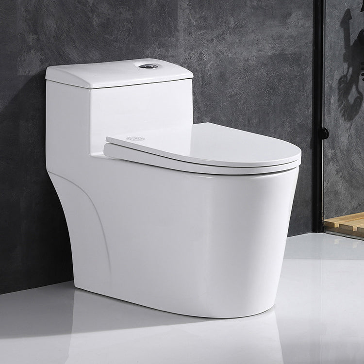 Traditional One Piece Toilet Floor Mounted White Toilet Bowl with Seat for Washroom Clearhalo 'Bathroom Remodel & Bathroom Fixtures' 'Home Improvement' 'home_improvement' 'home_improvement_toilets' 'Toilets & Bidets' 'Toilets' 6142393