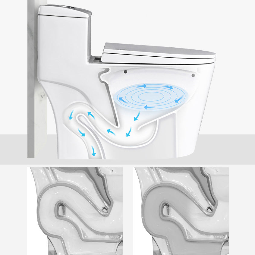 Traditional One Piece Toilet Floor Mounted White Toilet Bowl with Seat for Washroom Clearhalo 'Bathroom Remodel & Bathroom Fixtures' 'Home Improvement' 'home_improvement' 'home_improvement_toilets' 'Toilets & Bidets' 'Toilets' 6142403