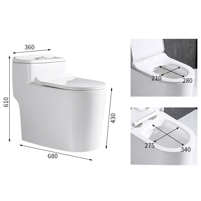 Traditional One Piece Toilet Floor Mounted White Toilet Bowl with Seat for Washroom Clearhalo 'Bathroom Remodel & Bathroom Fixtures' 'Home Improvement' 'home_improvement' 'home_improvement_toilets' 'Toilets & Bidets' 'Toilets' 6142410