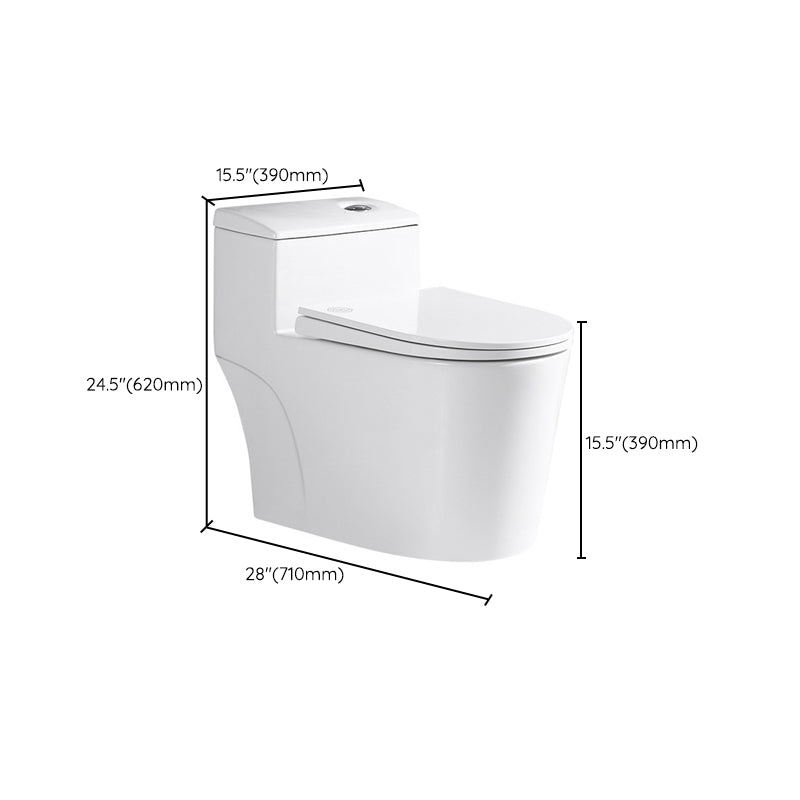 Traditional One Piece Toilet Floor Mounted White Toilet Bowl with Seat for Washroom Clearhalo 'Bathroom Remodel & Bathroom Fixtures' 'Home Improvement' 'home_improvement' 'home_improvement_toilets' 'Toilets & Bidets' 'Toilets' 6142420