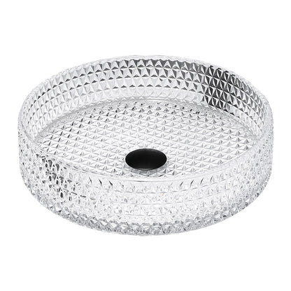 Modern Clear Wash Stand Glass Trough Bathroom Sink for Bathroom Sink Circular Not Available Clearhalo 'Bathroom Remodel & Bathroom Fixtures' 'Bathroom Sinks & Faucet Components' 'Bathroom Sinks' 'bathroom_sink' 'Home Improvement' 'home_improvement' 'home_improvement_bathroom_sink' 6149826