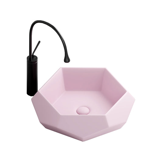 Modern Specialty Wash Stand Porcelain Vessel Lavatory Sink for Home Clearhalo 'Bathroom Remodel & Bathroom Fixtures' 'Bathroom Sinks & Faucet Components' 'Bathroom Sinks' 'bathroom_sink' 'Home Improvement' 'home_improvement' 'home_improvement_bathroom_sink' 6149939