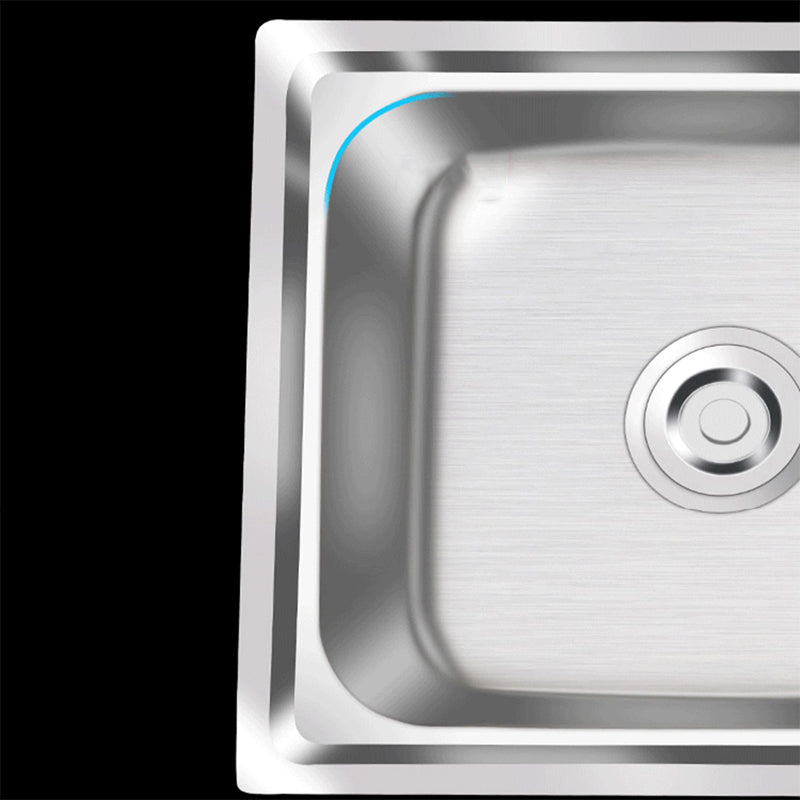 2-Bowl Sink Stainless Steel Kitchen Sink with Drain Assembly and Base Clearhalo 'Home Improvement' 'home_improvement' 'home_improvement_kitchen_sinks' 'Kitchen Remodel & Kitchen Fixtures' 'Kitchen Sinks & Faucet Components' 'Kitchen Sinks' 'kitchen_sinks' 6150017