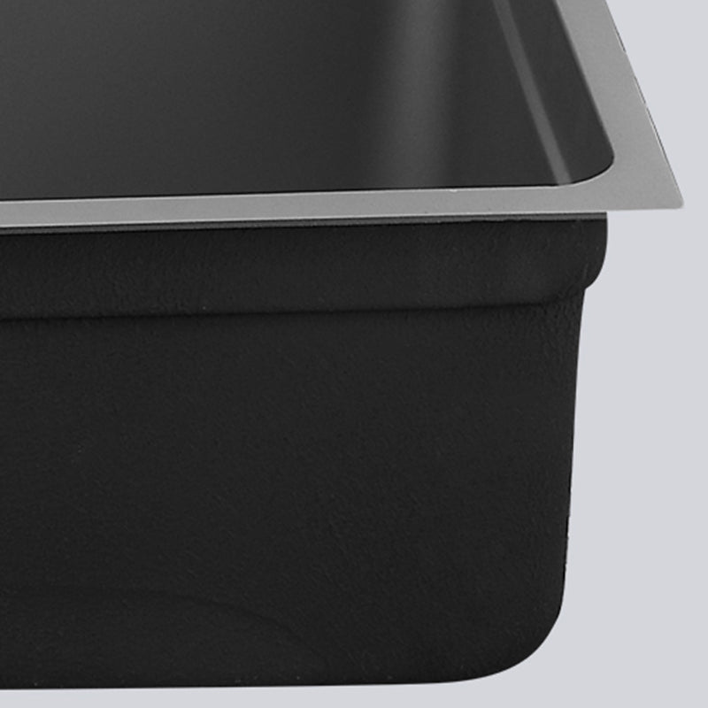 Stainless Steel Kitchen Sink Single Bowl Drop-In Sink with 3 Holes Clearhalo 'Home Improvement' 'home_improvement' 'home_improvement_kitchen_sinks' 'Kitchen Remodel & Kitchen Fixtures' 'Kitchen Sinks & Faucet Components' 'Kitchen Sinks' 'kitchen_sinks' 6150401