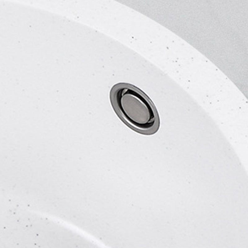 White 9" H Sink Single Bowl Drop-In Kitchen Sink with Soundproofing Clearhalo 'Home Improvement' 'home_improvement' 'home_improvement_kitchen_sinks' 'Kitchen Remodel & Kitchen Fixtures' 'Kitchen Sinks & Faucet Components' 'Kitchen Sinks' 'kitchen_sinks' 6150545