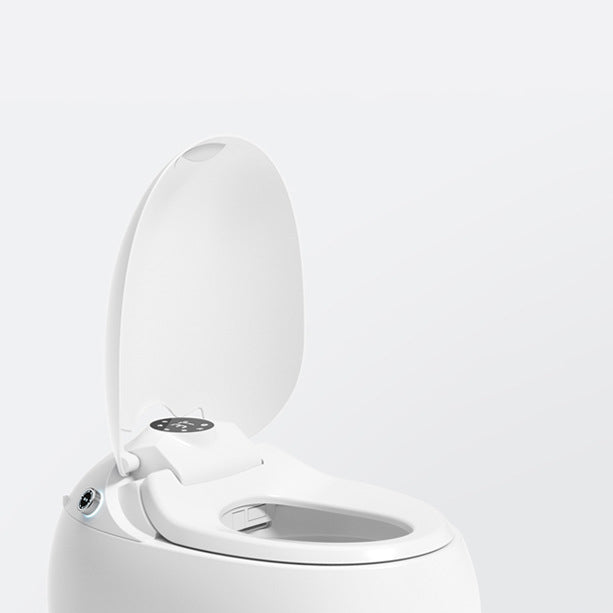 Contemporary 1-Piece Bidet Toilet Floor Mounted Round Toilet Bowl for Washroom Clearhalo 'Bathroom Remodel & Bathroom Fixtures' 'Home Improvement' 'home_improvement' 'home_improvement_toilets' 'Toilets & Bidets' 'Toilets' 6160414