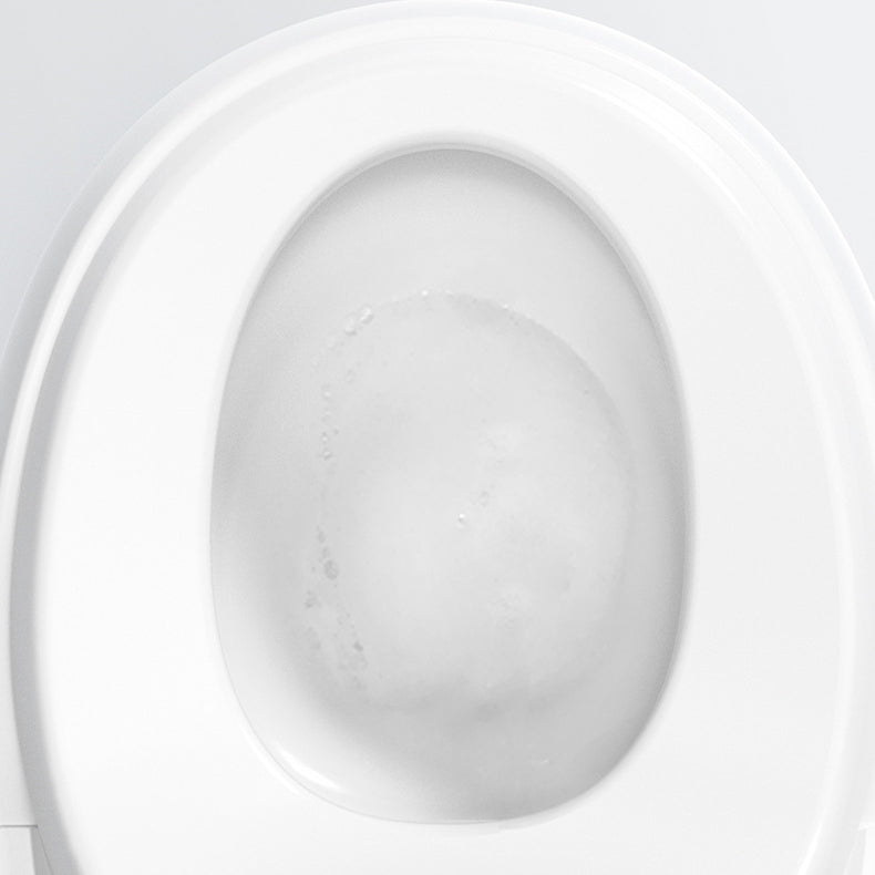 Contemporary 1-Piece Bidet Toilet Floor Mounted Round Toilet Bowl for Washroom Clearhalo 'Bathroom Remodel & Bathroom Fixtures' 'Home Improvement' 'home_improvement' 'home_improvement_toilets' 'Toilets & Bidets' 'Toilets' 6160422