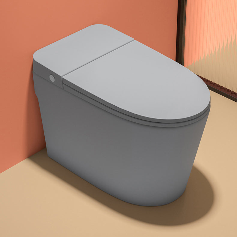 Modern Siphon Jet Toilet Bowl Floor Mount Bidet Toilet with Seat for Bathroom Clearhalo 'Bathroom Remodel & Bathroom Fixtures' 'Home Improvement' 'home_improvement' 'home_improvement_toilets' 'Toilets & Bidets' 'Toilets' 6160549
