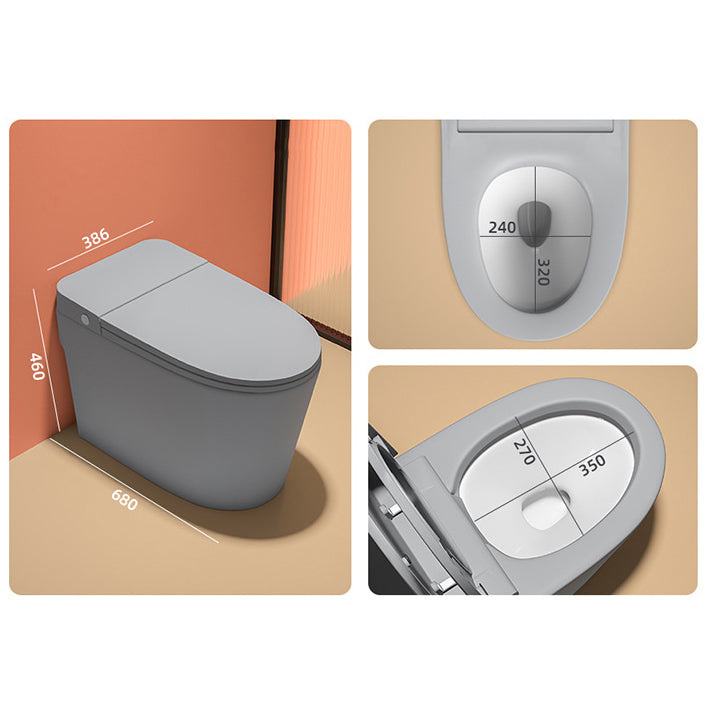 Modern Siphon Jet Toilet Bowl Floor Mount Bidet Toilet with Seat for Bathroom Clearhalo 'Bathroom Remodel & Bathroom Fixtures' 'Home Improvement' 'home_improvement' 'home_improvement_toilets' 'Toilets & Bidets' 'Toilets' 6160557