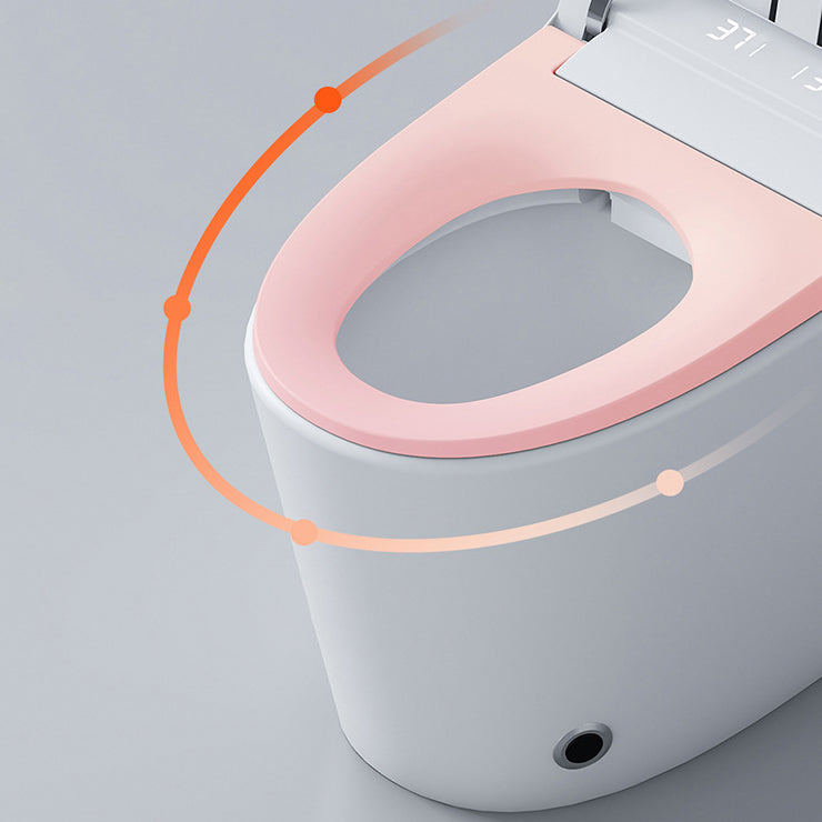 Modern Siphon Jet Toilet Bowl Ceramic Bidet Toilet with Seat for Bathroom Clearhalo 'Bathroom Remodel & Bathroom Fixtures' 'Home Improvement' 'home_improvement' 'home_improvement_toilets' 'Toilets & Bidets' 'Toilets' 6160578