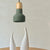 1 Bulb Barn Pendant Light Industrial Style Gray/Green/Red Cement Ceiling Fixture with Hanging Cord Green Clearhalo 'Ceiling Lights' 'Modern Pendants' 'Modern' 'Pendant Lights' 'Pendants' Lighting' 616527