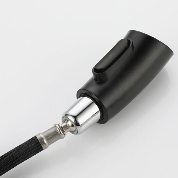 Modern Style Retractable Kitchen Faucet 304 Stainless Steel 1-Handle Kitchen Faucet Clearhalo 'Home Improvement' 'home_improvement' 'home_improvement_kitchen_faucets' 'Kitchen Faucets' 'Kitchen Remodel & Kitchen Fixtures' 'Kitchen Sinks & Faucet Components' 'kitchen_faucets' 6167166