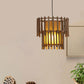 Rustic Cylinder Drop Pendant Bamboo 1-Light Living Room Hanging Light Fixture in Beige Clearhalo 'Ceiling Lights' 'Modern Pendants' 'Modern' 'Pendant Lights' 'Pendants' Lighting' 616781