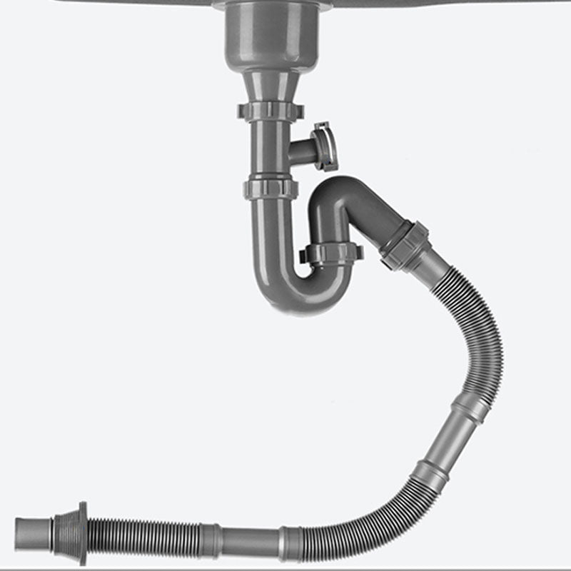 Contemporary Style Kitchen Sink Stainless Steel 2 Holes Drop-In Kitchen Sink Clearhalo 'Home Improvement' 'home_improvement' 'home_improvement_kitchen_sinks' 'Kitchen Remodel & Kitchen Fixtures' 'Kitchen Sinks & Faucet Components' 'Kitchen Sinks' 'kitchen_sinks' 6168204