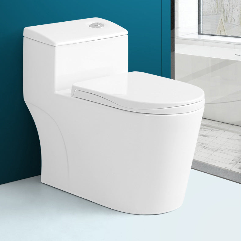 Modern Siphon Jet Toilet Bowl One Piece Bidet Toilet with Seat for Bathroom 16" Clearhalo 'Bathroom Remodel & Bathroom Fixtures' 'Home Improvement' 'home_improvement' 'home_improvement_toilets' 'Toilets & Bidets' 'Toilets' 6177020
