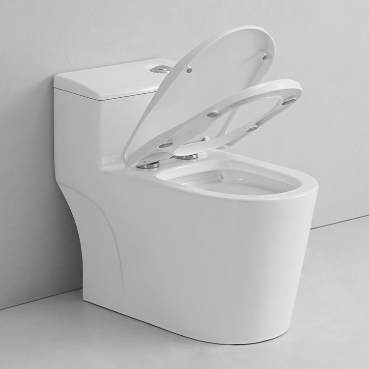 Modern Siphon Jet Toilet Bowl One Piece Bidet Toilet with Seat for Bathroom 12" Clearhalo 'Bathroom Remodel & Bathroom Fixtures' 'Home Improvement' 'home_improvement' 'home_improvement_toilets' 'Toilets & Bidets' 'Toilets' 6177022