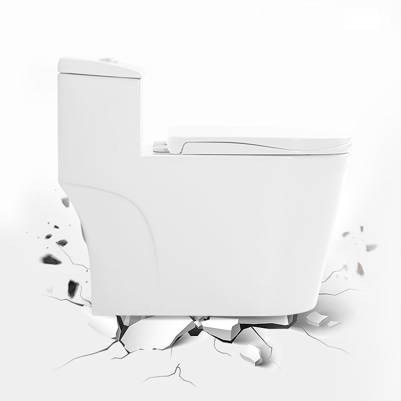 Modern Siphon Jet Toilet Bowl One Piece Bidet Toilet with Seat for Bathroom Clearhalo 'Bathroom Remodel & Bathroom Fixtures' 'Home Improvement' 'home_improvement' 'home_improvement_toilets' 'Toilets & Bidets' 'Toilets' 6177028