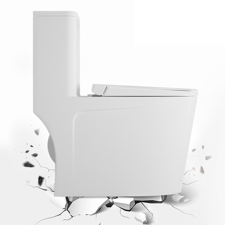 Modern Siphon Jet Toilet Bowl White Bidet Toilet with Seat for Bathroom Clearhalo 'Bathroom Remodel & Bathroom Fixtures' 'Home Improvement' 'home_improvement' 'home_improvement_toilets' 'Toilets & Bidets' 'Toilets' 6177046