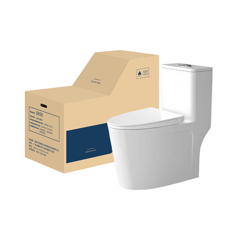 Modern Siphon Jet Toilet Bowl White Bidet Toilet with Seat for Bathroom Clearhalo 'Bathroom Remodel & Bathroom Fixtures' 'Home Improvement' 'home_improvement' 'home_improvement_toilets' 'Toilets & Bidets' 'Toilets' 6177053