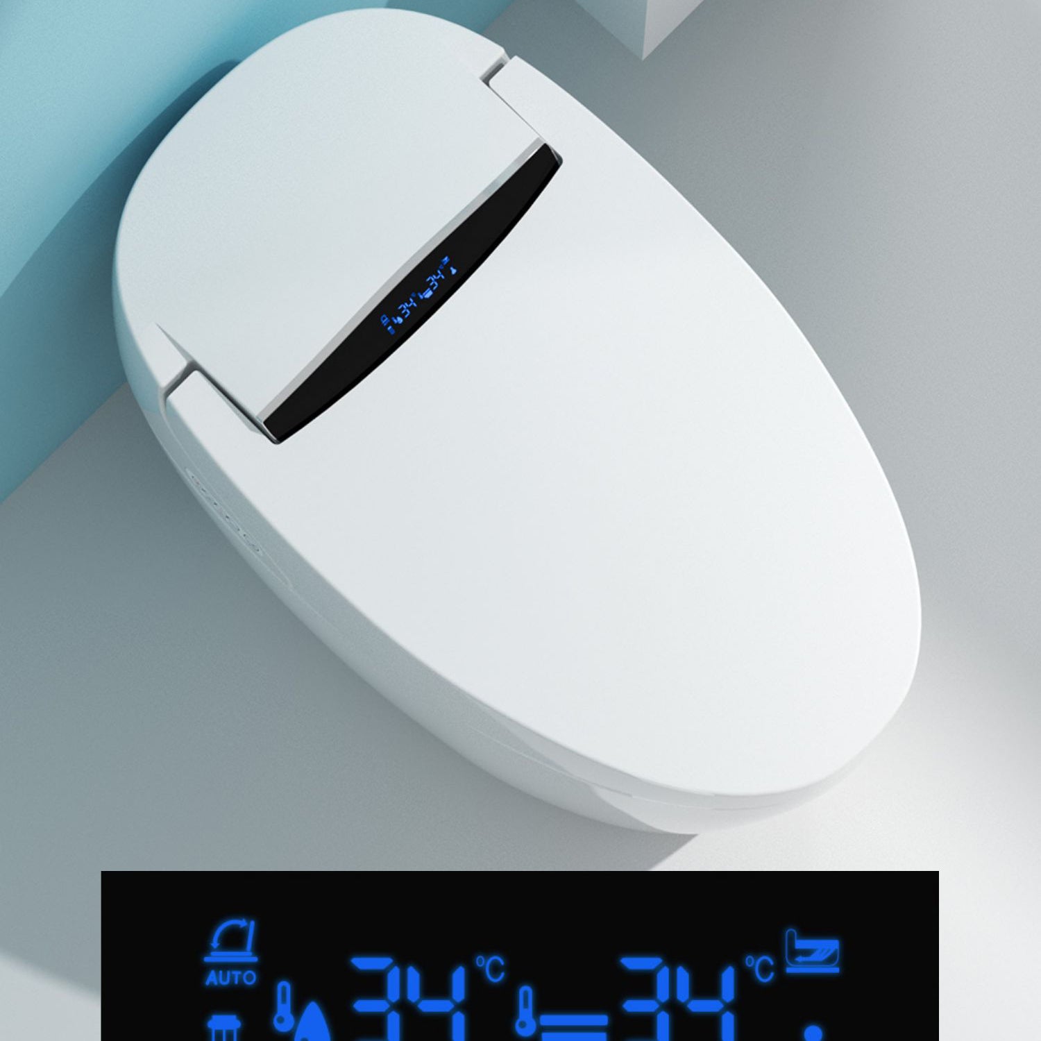 Porcelain Floor Mounted Toilet One-Piece Toilet Modern Toilet Bowl Clearhalo 'Bathroom Remodel & Bathroom Fixtures' 'Home Improvement' 'home_improvement' 'home_improvement_toilets' 'Toilets & Bidets' 'Toilets' 6177070