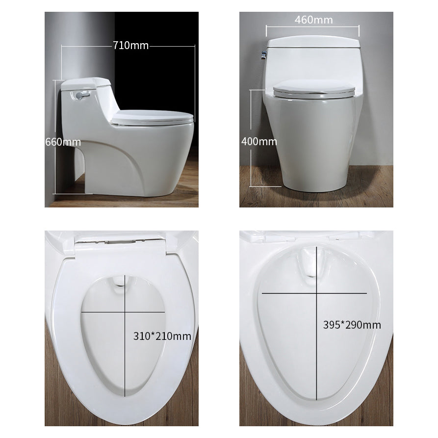 Modern Siphon Jet Toilet Bowl Cotton White Bidet Toilet with Seat for Bathroom Clearhalo 'Bathroom Remodel & Bathroom Fixtures' 'Home Improvement' 'home_improvement' 'home_improvement_toilets' 'Toilets & Bidets' 'Toilets' 6177094