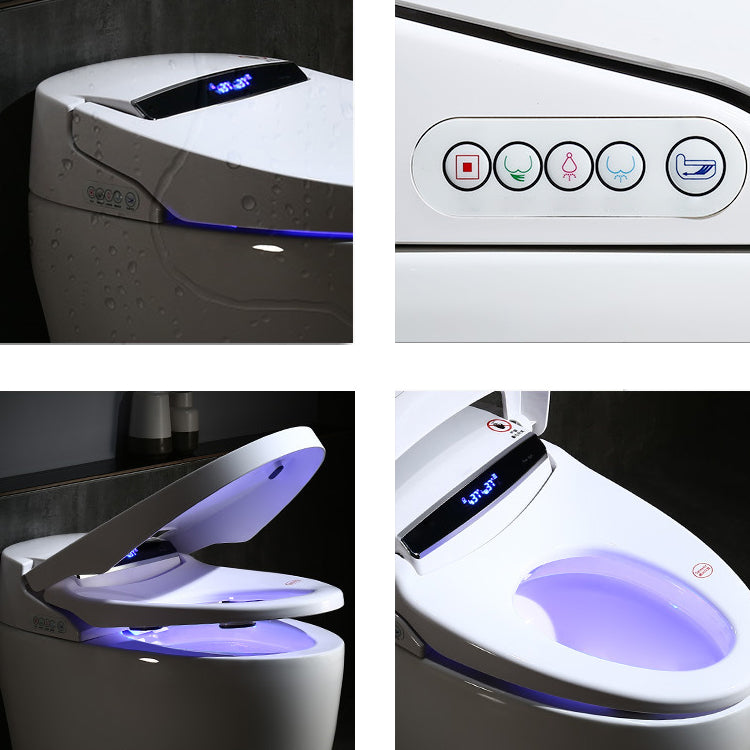 Modern 1-Piece Bidet Toilet Floor Mounted Toilet Bowl for Washroom Clearhalo 'Bathroom Remodel & Bathroom Fixtures' 'Home Improvement' 'home_improvement' 'home_improvement_toilets' 'Toilets & Bidets' 'Toilets' 6177121