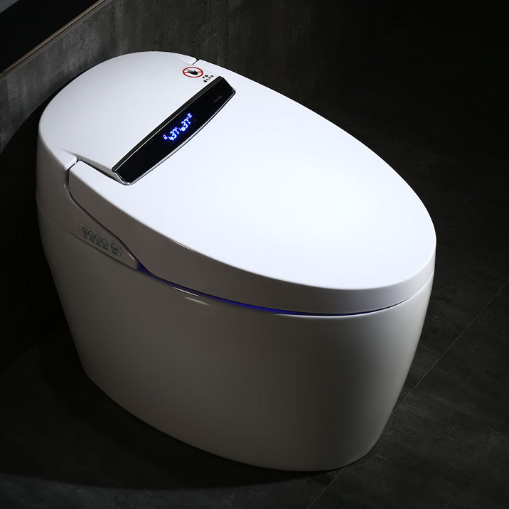 Modern 1-Piece Bidet Toilet Floor Mounted Toilet Bowl for Washroom Clearhalo 'Bathroom Remodel & Bathroom Fixtures' 'Home Improvement' 'home_improvement' 'home_improvement_toilets' 'Toilets & Bidets' 'Toilets' 6177124