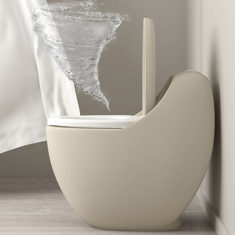 Siphon Jet Flush Toilet Floor Mounted All-In-One Urine Toilet Clearhalo 'Bathroom Remodel & Bathroom Fixtures' 'Home Improvement' 'home_improvement' 'home_improvement_toilets' 'Toilets & Bidets' 'Toilets' 6177132