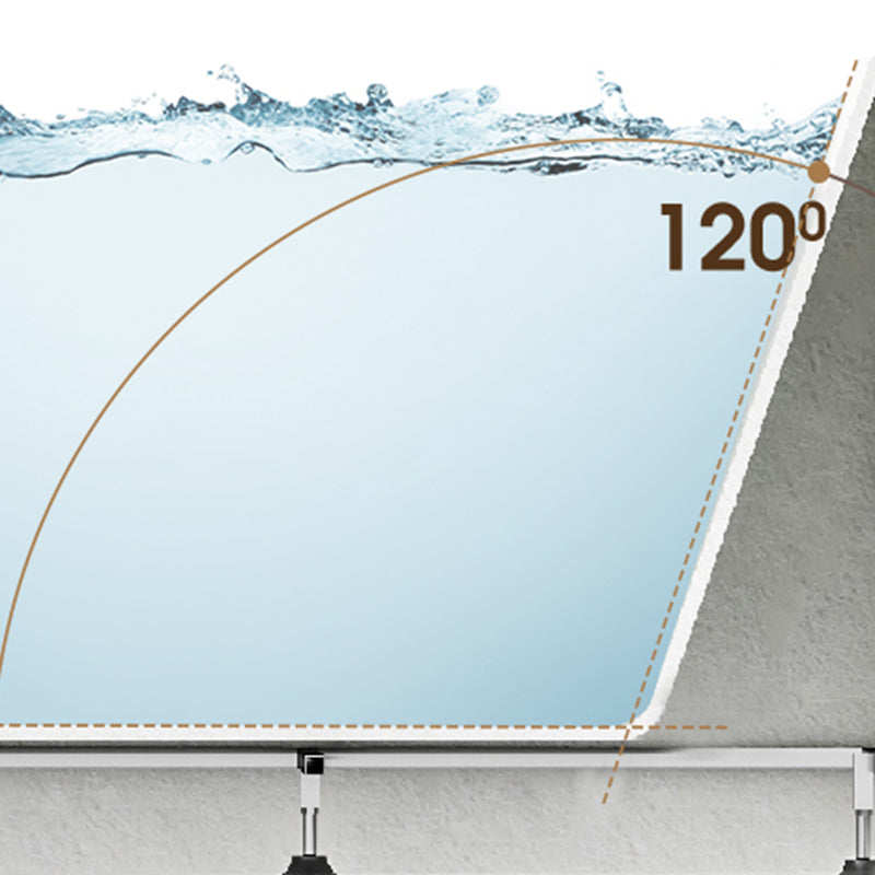 Rectangle Soaking Bathtub Freestanding Acrylic Bathtub with Faucet Clearhalo 'Bathroom Remodel & Bathroom Fixtures' 'Bathtubs' 'Home Improvement' 'home_improvement' 'home_improvement_bathtubs' 'Showers & Bathtubs' 6180683