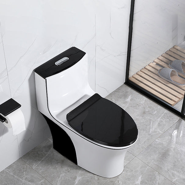 Modern Floor Mounted Toilet Bowl One-Piece Toilet for Washroom Clearhalo 'Bathroom Remodel & Bathroom Fixtures' 'Home Improvement' 'home_improvement' 'home_improvement_toilets' 'Toilets & Bidets' 'Toilets' 6191197