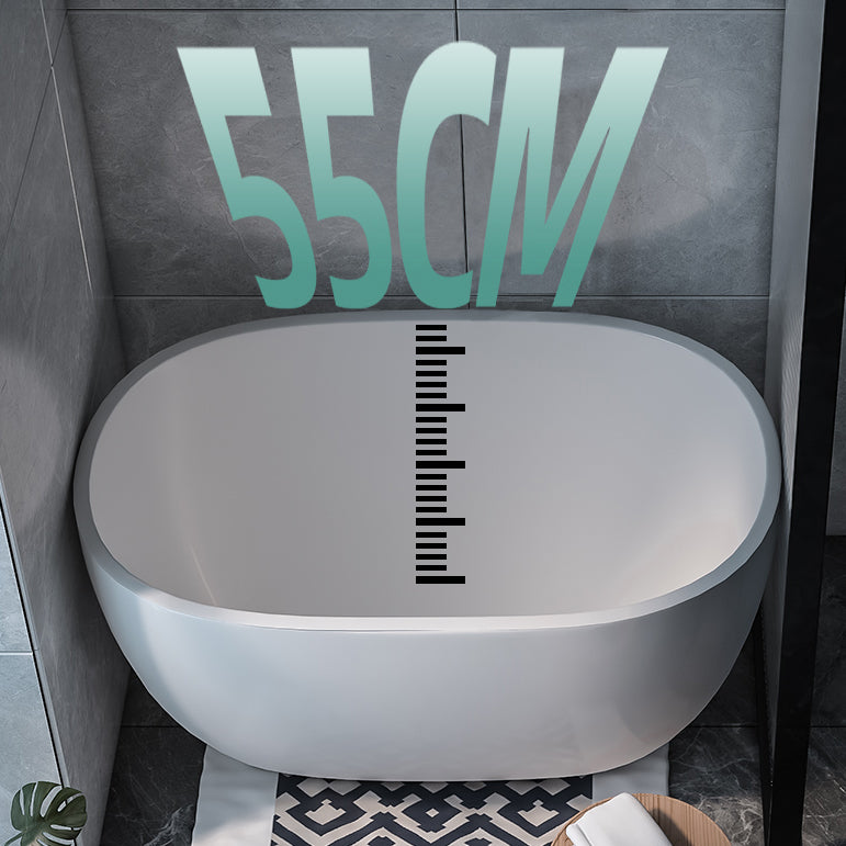 Modern Oval Soaking Bath Tub Freestanding Acrylic-Fiberglass Bath Tub Clearhalo 'Bathroom Remodel & Bathroom Fixtures' 'Bathtubs' 'Home Improvement' 'home_improvement' 'home_improvement_bathtubs' 'Showers & Bathtubs' 6193961