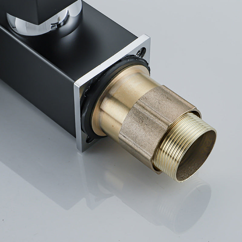 Contemporary Sink Faucet Solid Color Low Arc Bathroom Vessel Faucet Clearhalo 'Bathroom Remodel & Bathroom Fixtures' 'Bathroom Sink Faucets' 'Bathroom Sinks & Faucet Components' 'bathroom_sink_faucets' 'Home Improvement' 'home_improvement' 'home_improvement_bathroom_sink_faucets' 6198270