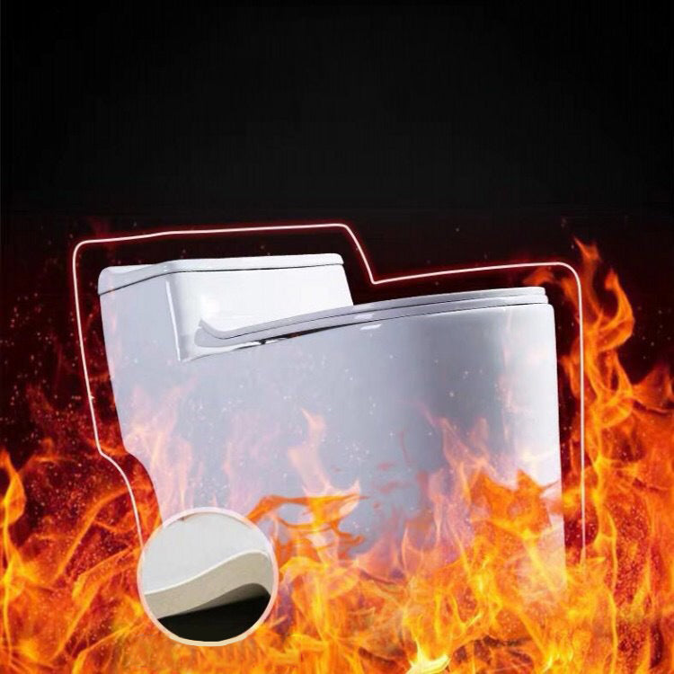 Modern Elongated Toilet Bowl Siphon Jet Flush Toilet with Seat for Bathroom Clearhalo 'Bathroom Remodel & Bathroom Fixtures' 'Home Improvement' 'home_improvement' 'home_improvement_toilets' 'Toilets & Bidets' 'Toilets' 6203550