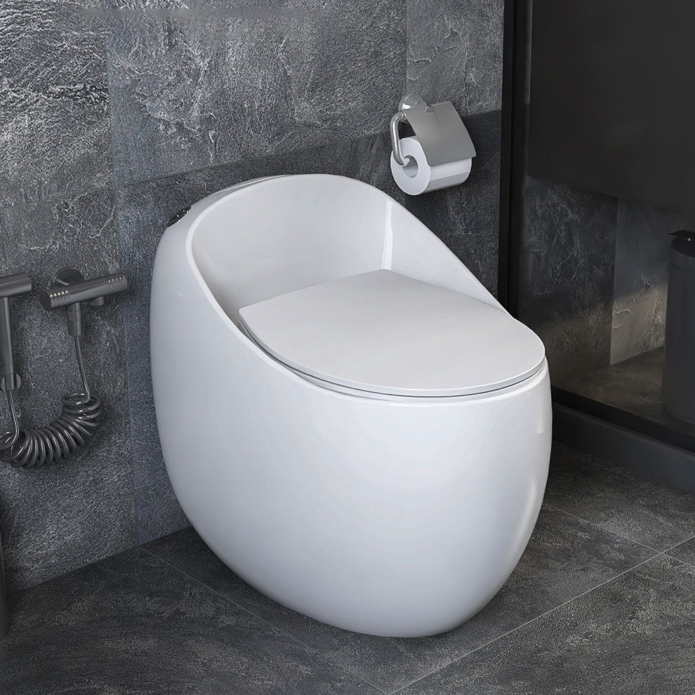 Modern All-In-One Toilet Floor Mounted Urine Toilet for Washroom White 12" Clearhalo 'Bathroom Remodel & Bathroom Fixtures' 'Home Improvement' 'home_improvement' 'home_improvement_toilets' 'Toilets & Bidets' 'Toilets' 6203558
