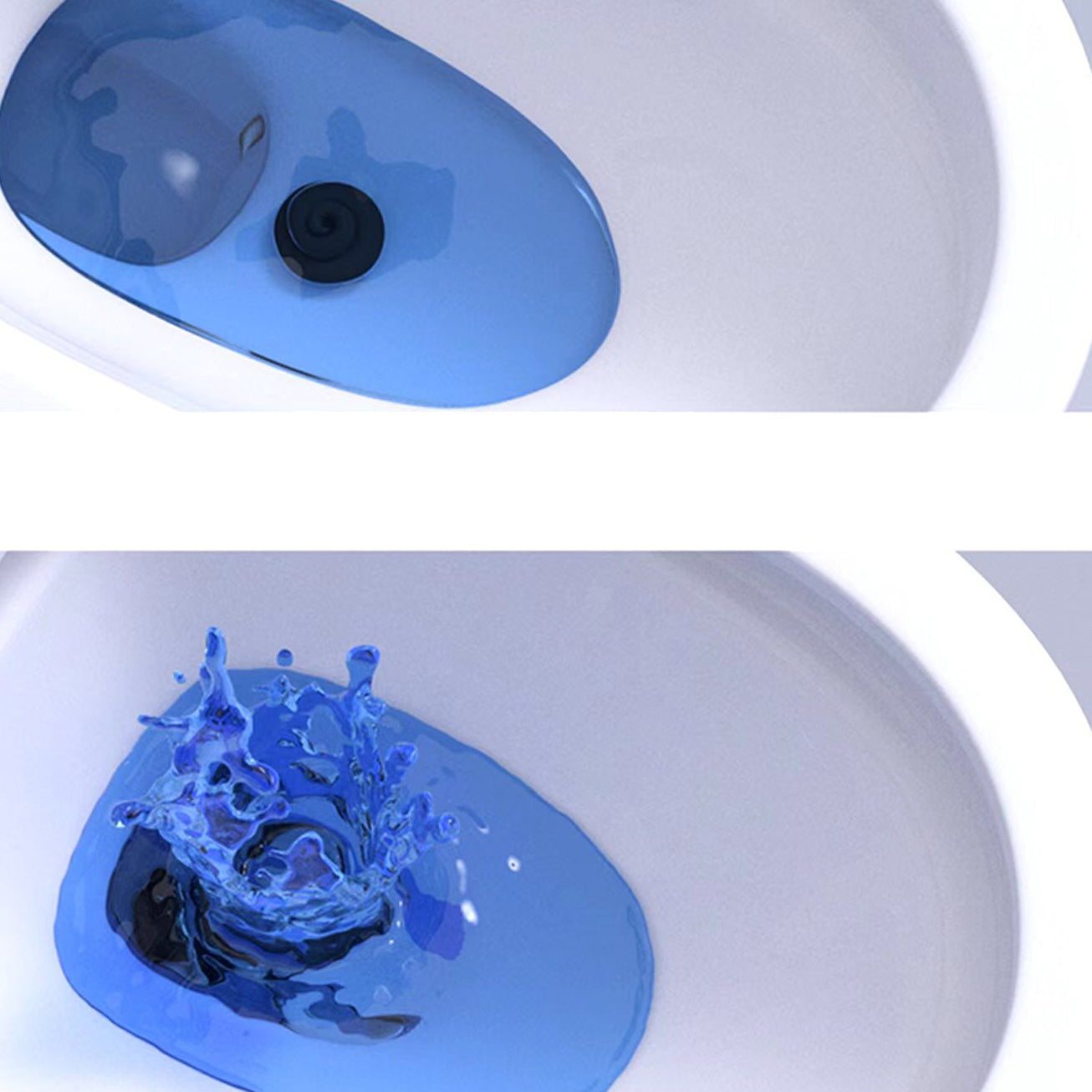 Modern Skirted Flush Toilet Ceramic Elong Floor Mount One-Piece Toilet Clearhalo 'Bathroom Remodel & Bathroom Fixtures' 'Home Improvement' 'home_improvement' 'home_improvement_toilets' 'Toilets & Bidets' 'Toilets' 6203583