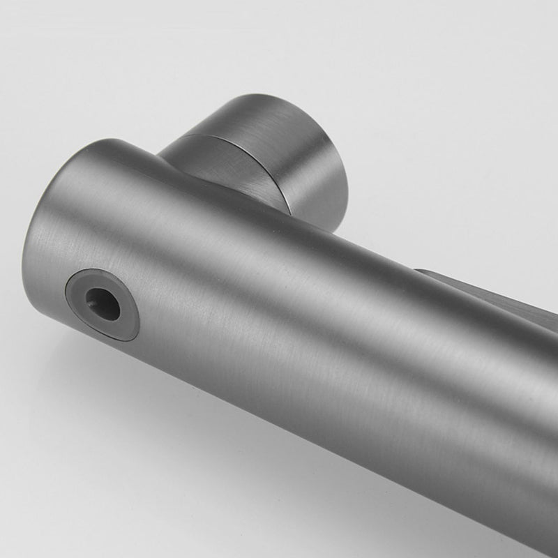 Modern Style Retractable Vessel Faucet Single-handle Low Arc Copper Vessel Faucet Clearhalo 'Bathroom Remodel & Bathroom Fixtures' 'Bathroom Sink Faucets' 'Bathroom Sinks & Faucet Components' 'bathroom_sink_faucets' 'Home Improvement' 'home_improvement' 'home_improvement_bathroom_sink_faucets' 6206864