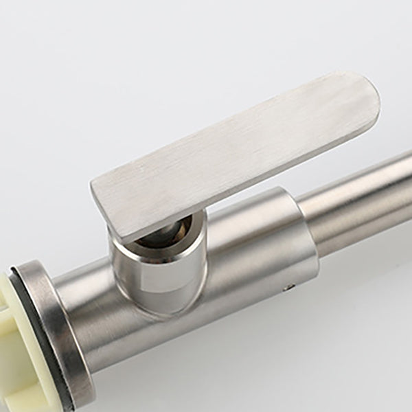 Contemporary Single Handle Kitchen Faucet Pull down 1-Hold Bar Faucet Clearhalo 'Home Improvement' 'home_improvement' 'home_improvement_kitchen_faucets' 'Kitchen Faucets' 'Kitchen Remodel & Kitchen Fixtures' 'Kitchen Sinks & Faucet Components' 'kitchen_faucets' 6211642