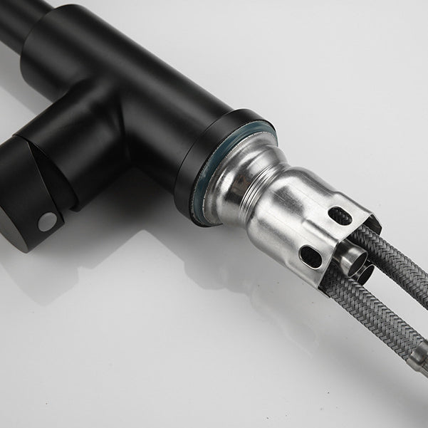 Modern Pot Filler Stainless Steel Pull Out Faucet Bar Prep Kitchen Faucet Clearhalo 'Home Improvement' 'home_improvement' 'home_improvement_kitchen_faucets' 'Kitchen Faucets' 'Kitchen Remodel & Kitchen Fixtures' 'Kitchen Sinks & Faucet Components' 'kitchen_faucets' 6211705