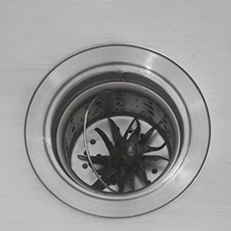 Classic Style Kitchen Sink Stainless Steel 2 Holes Undermount Kitchen Sink Clearhalo 'Home Improvement' 'home_improvement' 'home_improvement_kitchen_sinks' 'Kitchen Remodel & Kitchen Fixtures' 'Kitchen Sinks & Faucet Components' 'Kitchen Sinks' 'kitchen_sinks' 6211736