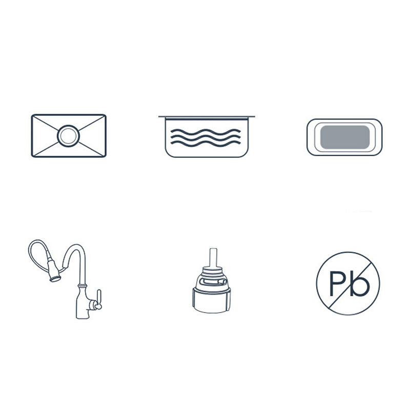 Modern Workstation Sink Stainless Faucet and Steel Basket Strainer Kitchen Sink Clearhalo 'Home Improvement' 'home_improvement' 'home_improvement_kitchen_sinks' 'Kitchen Remodel & Kitchen Fixtures' 'Kitchen Sinks & Faucet Components' 'Kitchen Sinks' 'kitchen_sinks' 6211796